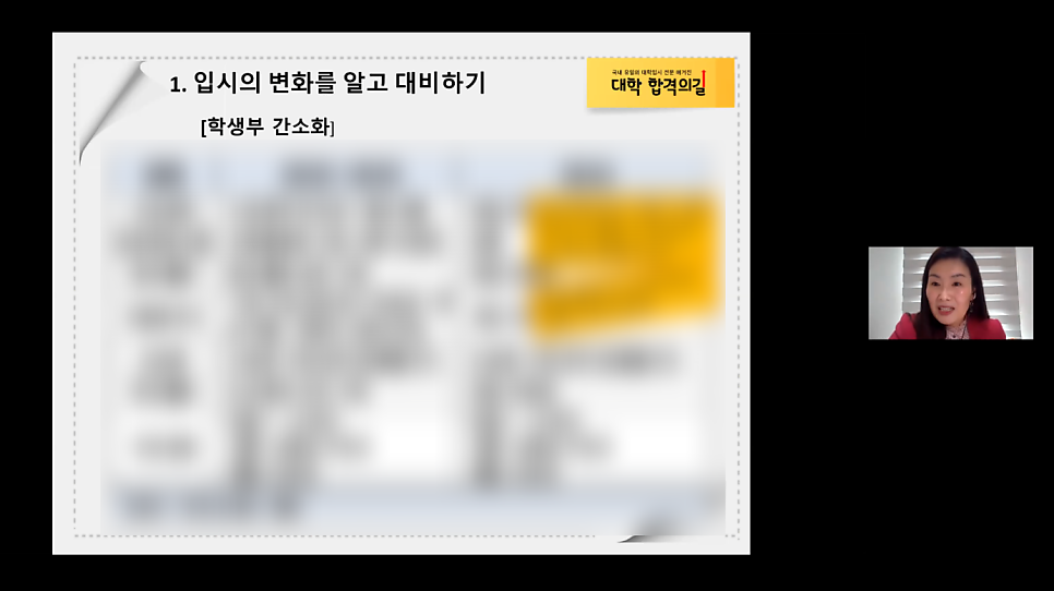 [학부모특강 후기]월간 《대학 합격의길》_2021년 새학기 엄마 응원 콘서트 후기_2강_예비 고등학생, 미리 설계하는 대입합격로드맵_대학저널 진로입시문제연구소_임명선소장
