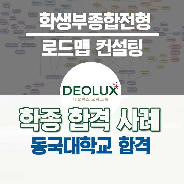 학생부종합전형 합격 사례 (진로,자소서,로드맵,면접 컨설팅)