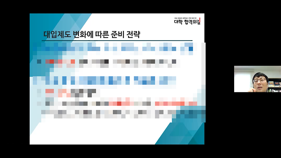 2021년 대학 합격 응원 콘서트 특강 6강 후기_학부모특강_입시결과분석_2022 준비전략